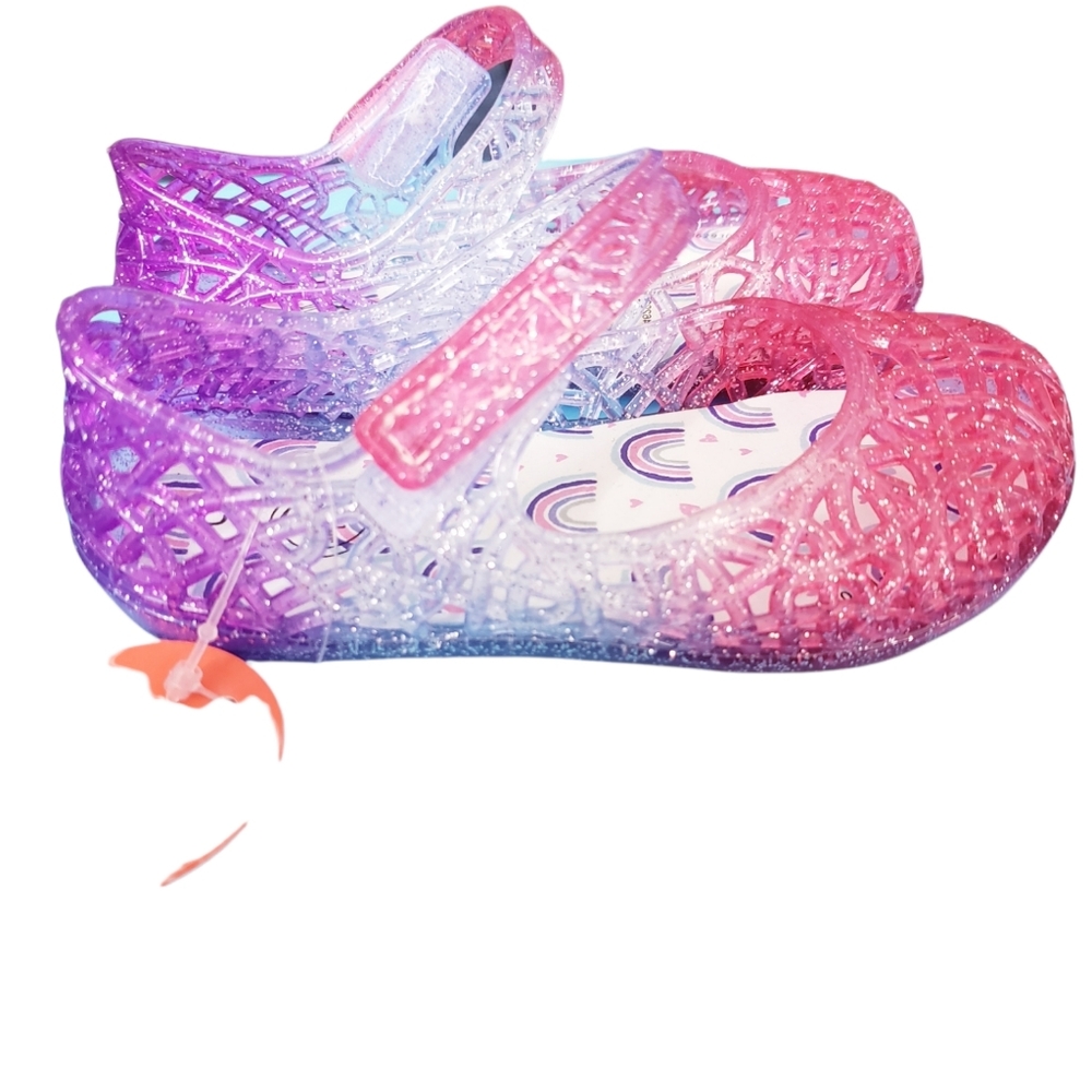 Baby Girls jelly glitter shoes